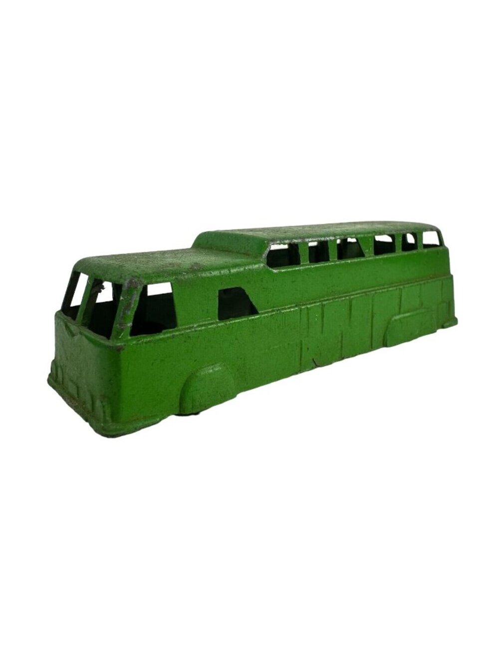 Midgetoy  Metal Toy Model Green Bus Rockfort Il